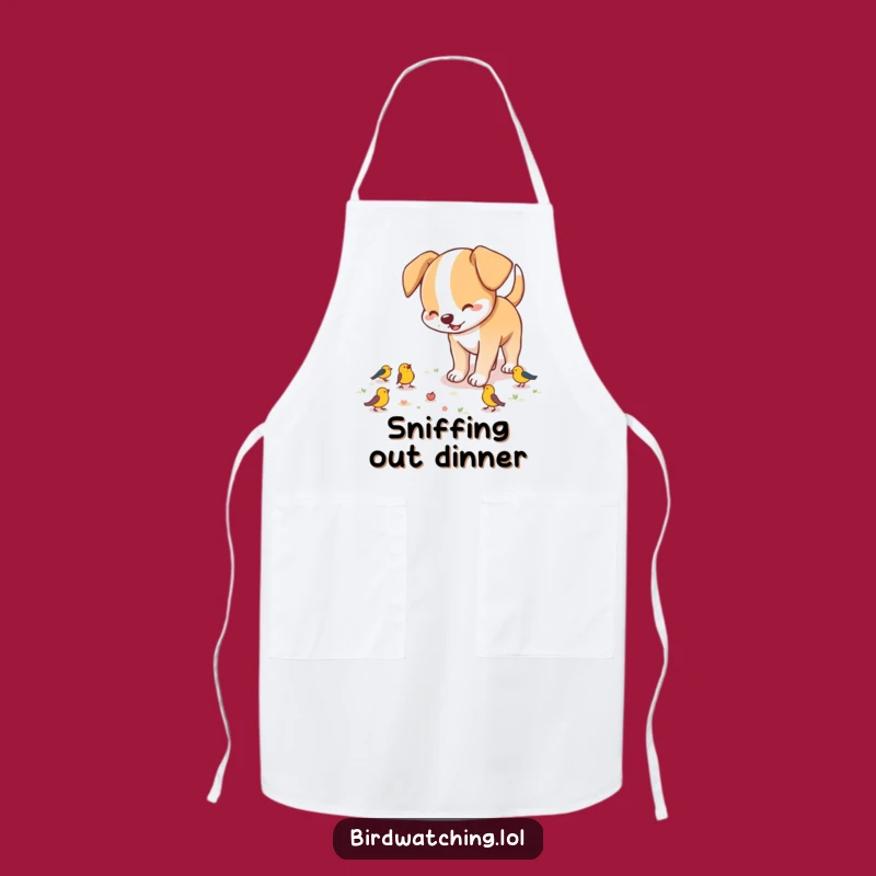 Funny Dog Bird Hunter Apron - Kitchen Fun for Dog Lovers Gift