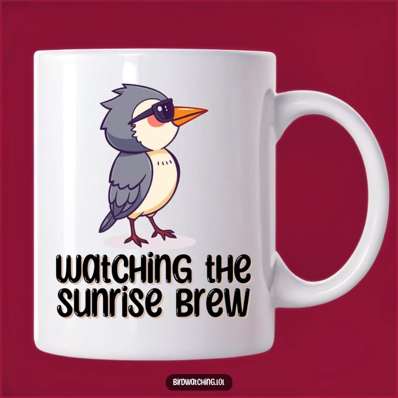 Funny Bird Watcher Mug: Hilarious Gift for Keen Observers and Nature Lovers