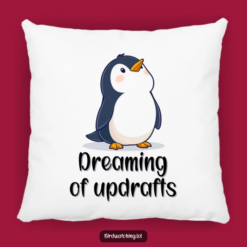 Cute Penguin Pillow, Soft Cushion with Sky Wonder, Perfect Gift