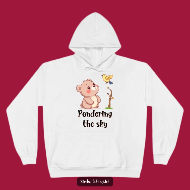 Cozy Funny Bear Hoodie - Warm Your Soul with Wonder, Perfect Gift