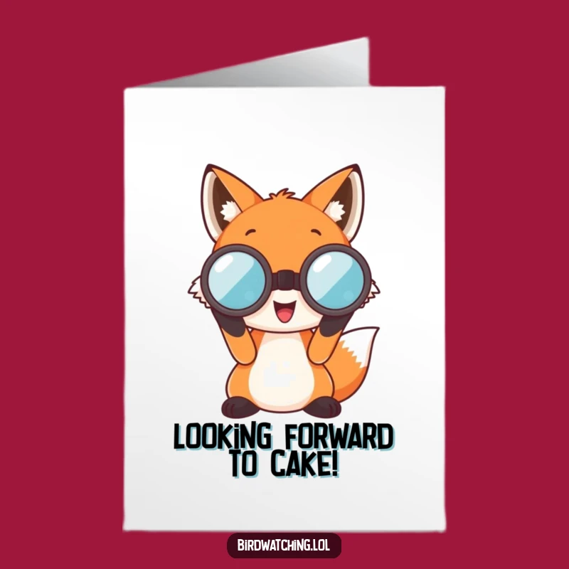Free Printable Birthday Card: Happy Fox Scouting Fun, Downloadable Birthday Views