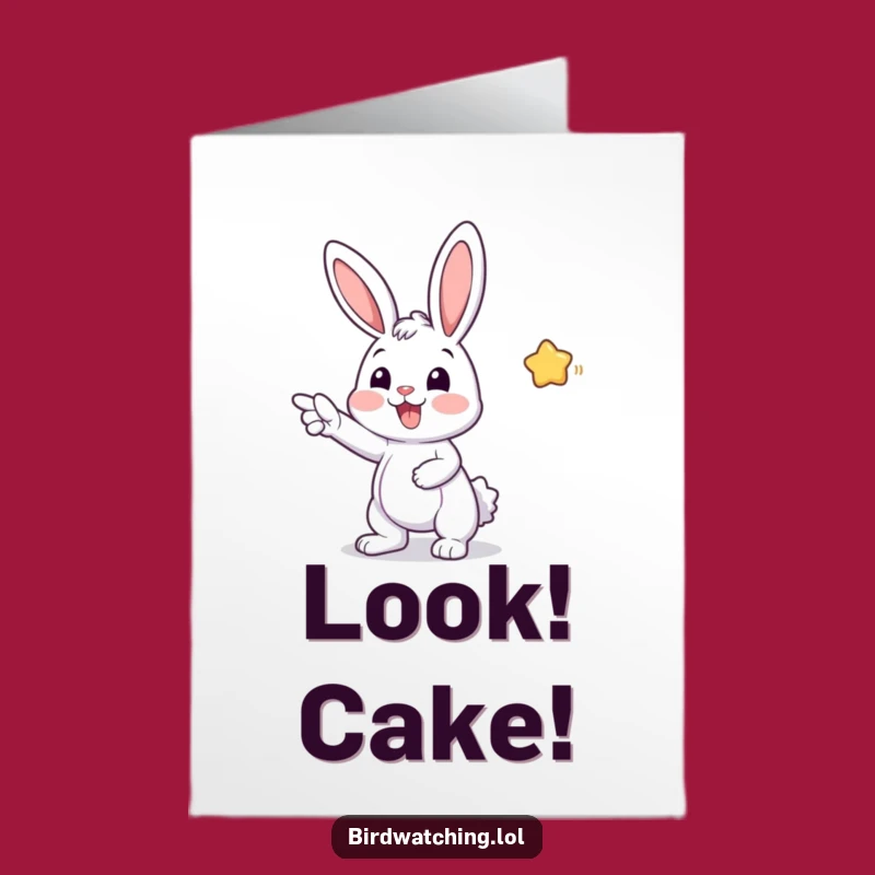 Free Printable Bunny Birthday Card: Cheerful Humor for a Surprising Celebration