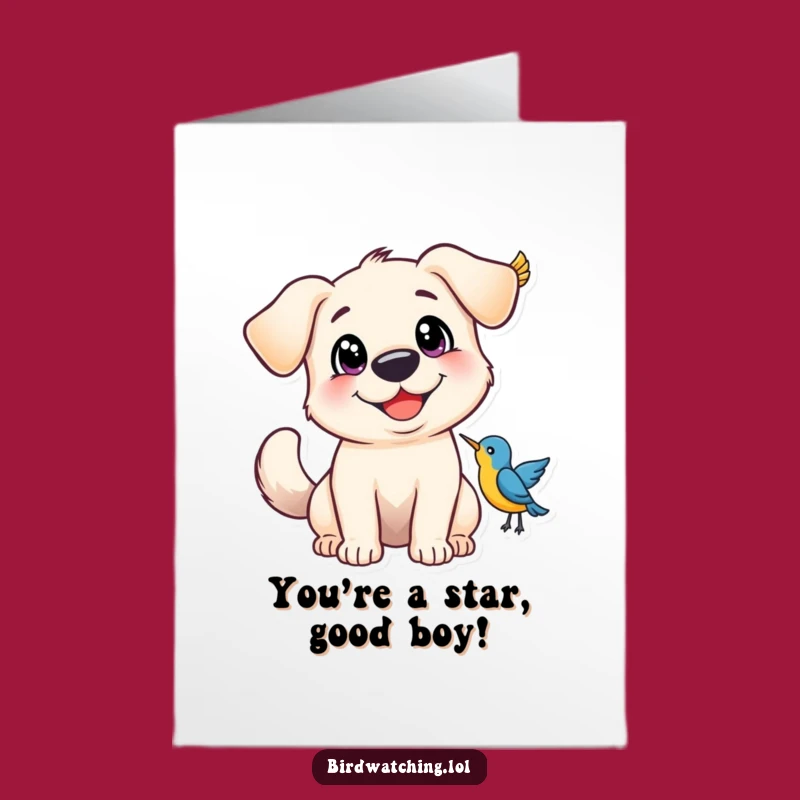 Free Printable Dog Congrats Card: Happy Dog Animal Congratulations Downloadable