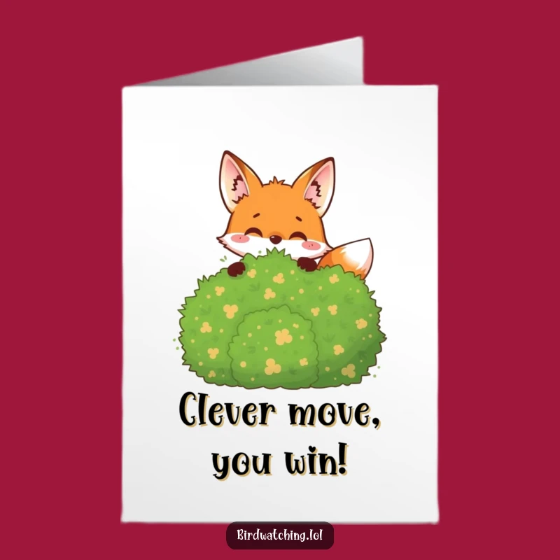 Free Printable Joyful Fox Congrats Card - Funny Downloadable Achievement Gift