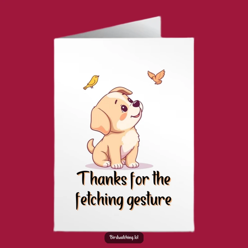 Free Printable Thank You Puppy Card - Curious Head Tilt Funny Downloadable Gift