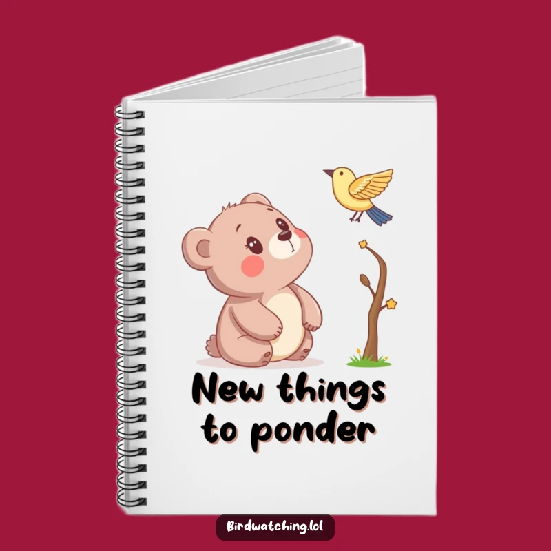 Funny Bear Notebook - Jot Down Wonders, A Humorous Gift
