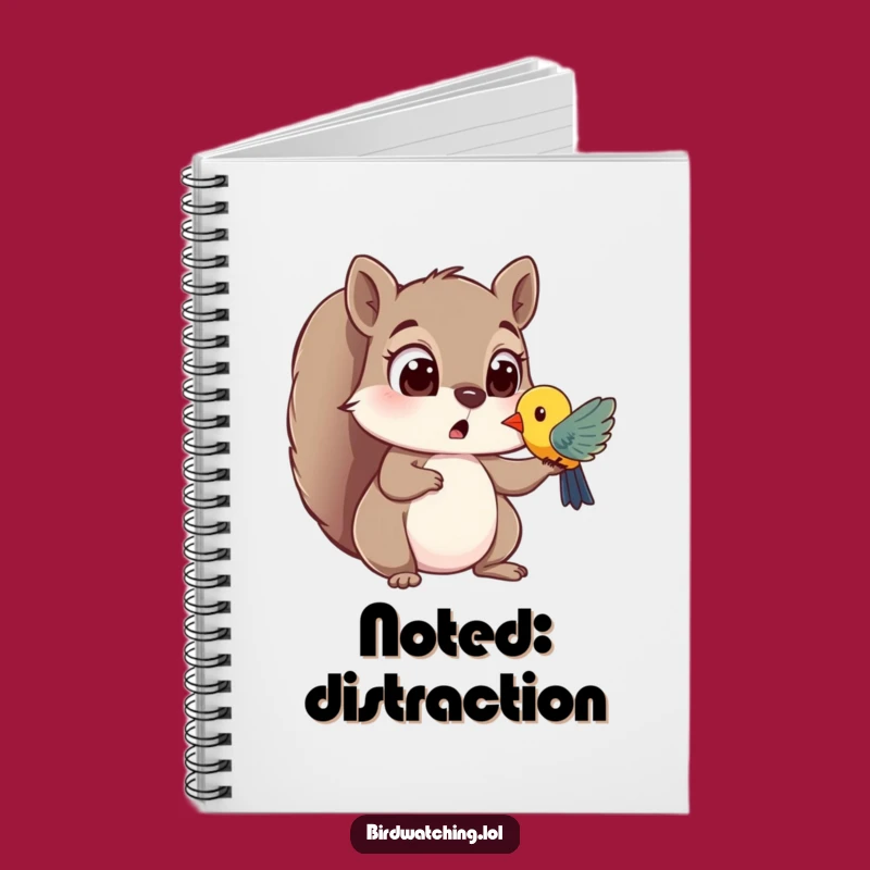 Funny Squirrel Surprise Notebook: Jot Down Your Discoveries - A Fantastic Funny Gift