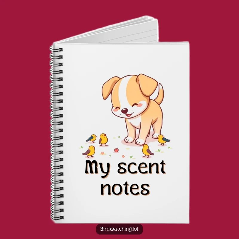 Funny Dog Bird Hunter Notebook - Jot Down Adventures with Humor Gift