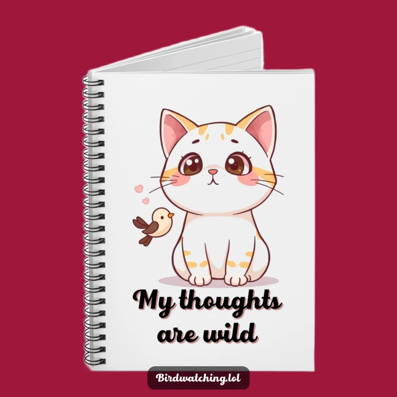 Funny Surprised Cat Notebook: Hilarious Gasping Feline Journal for Creative Ideas