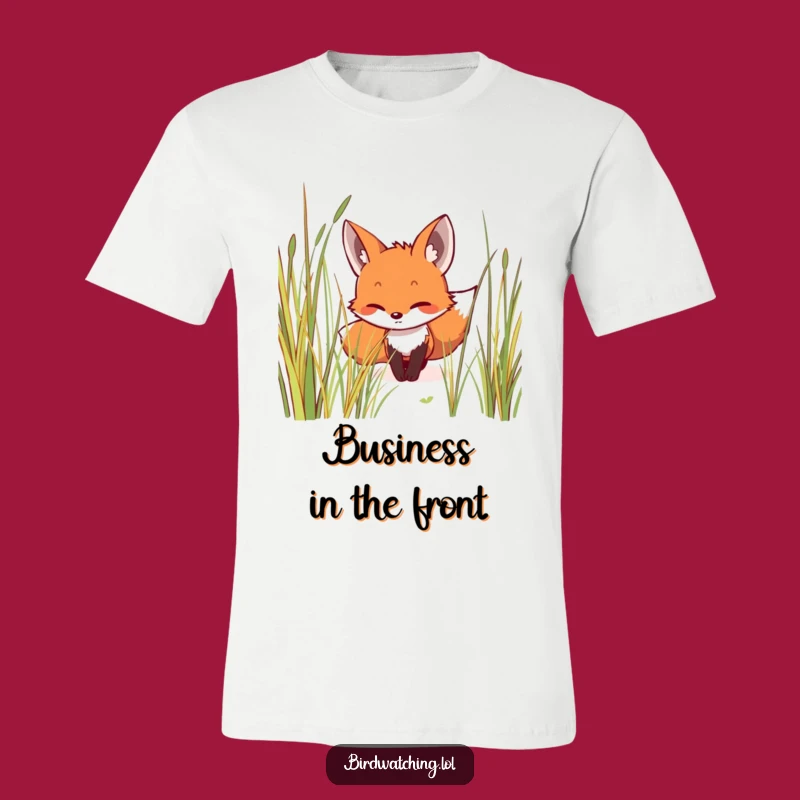 Funny Fox T-Shirt: Stealthy Hunter Graphic Tee, Ideal Funny Gift for Nature Enthusiasts
