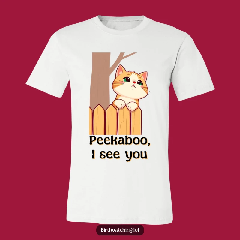 Funny Surprised Cat Neck Stretch T-Shirt - Ultimate Cat Lover Gift