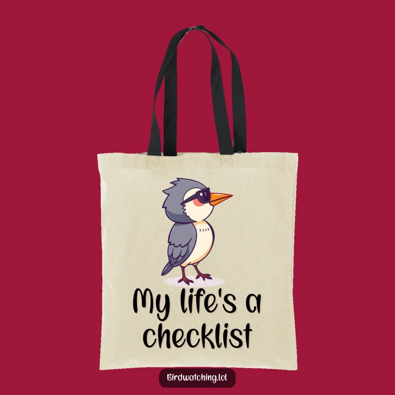 Funny Bird Watcher Tote Bag: Carry Your Gear with Purpose